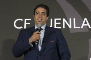 Jonatha Praena, presidente del Fuenlabrada.