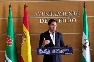El alcalde de El Ejido, en una comparecencia anterior.