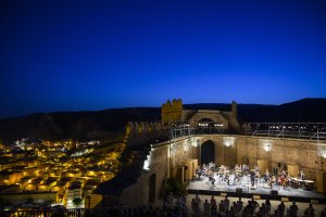 El tercer recinto de la Alcazaba fue el escenario.
