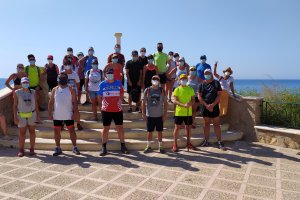 Participantes en la primera edición de la ruta.