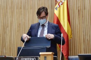 Imagen de archivo del Ministro de Sanidad, Salvador Illa.