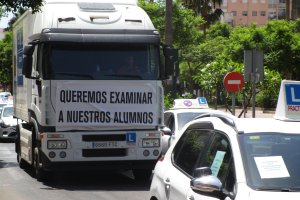 Imagen de la manifestación de este viernes.