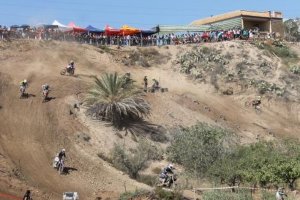 Imagen de archivo de una prueba de Motocross.