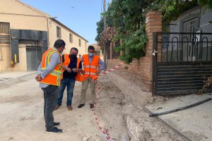 Parte de la zona donde se lleva a cabo la actuación.