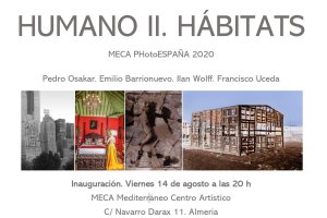 Cartel inauguración exposición.