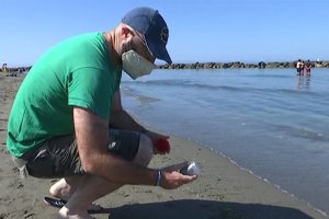 Se analizan 32 km de costa para garantizar la seguridad sanitaria.