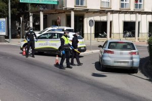 Control de la Policía Local de El Ejido en una imagen de archivo.