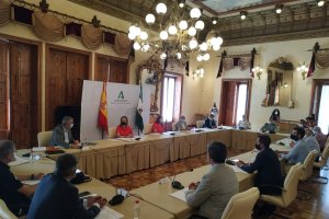 Reunión mantenida esta mañana en la Junta de Andalucía