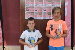 Finalistas en categoría benjamín.