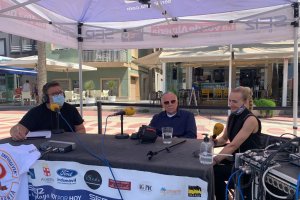 El actor George Chistie protagonista del programa veraniego de SER Almería.