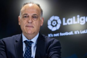 Javier Tebas, presidente de la Liga Profesional.