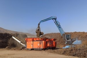 La Mojonera. Compostaje de Restos Vegetales.