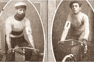 José Hernández y Elías Coderque aparecieron en publicaciones gráficas de la época, como esta fechada en 1913.