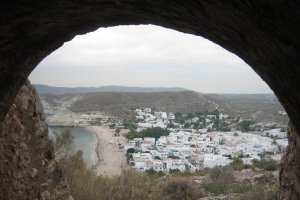 Vistas panorámicas de Agua Amarga.