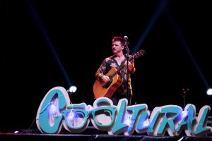 Coque Malla durante su actuación en el marco de Cooltural Fest.