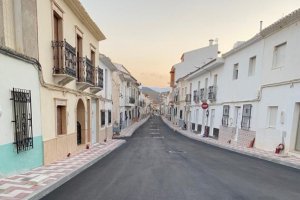 Estado de una de las calles tras la remodelación.
