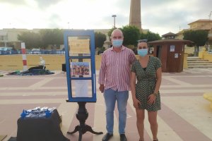 Concejal y técnico del área.