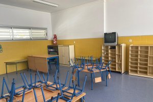Aula de un centro garruchero.