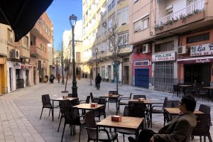 Terraza en Almería.
