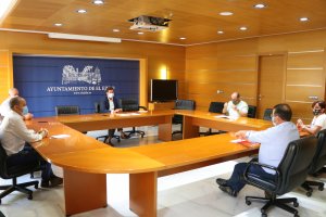 Desarrollo de la Junta de Portavoces en El Ejido.