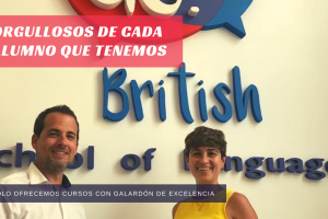 Go! British School, Antonio Álvarez y Silvia Vergara.