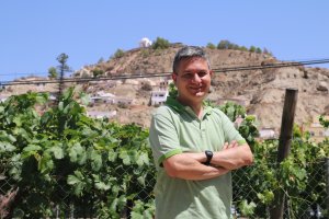 José Caro Ramón en Terque, el pasado mes de agosto.