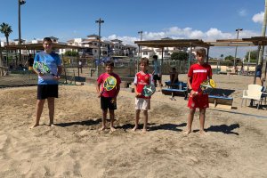 Vera acoge el Campeonato de Andalucía de Tenis Playa.
