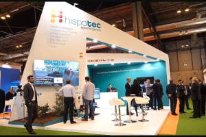 Stand de Hispatec en la última edición de Fruit Attraction.