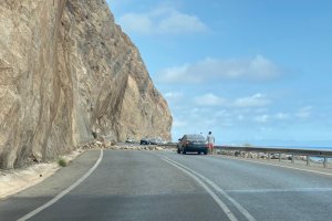 Nuevos desprendimientos en El Cañarete.