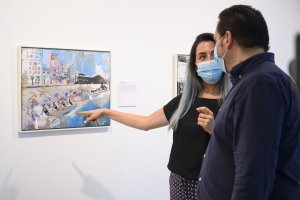 “La idea me vino de una visita a los Refugios y las historias que me contaban mis abuelos almerienses”.