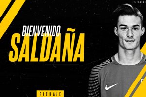 Saldaña ya defiende la meta del Badajoz.