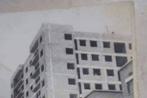 Imagen del edificio Azorín en construcción cedida por el periodista José Ángel Pérez