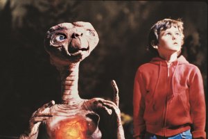 \'E.T., el extraterrestre\' (Steven Spielberg, 1982).