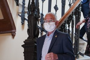 Gabriel Amat, alcalde de Roquetas de Mar y presidente del PP de Almería.