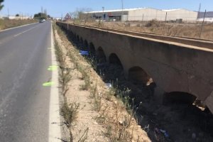El lugar donde se ha producido el atropello mortal.