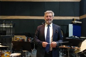 El hasta ahora director de la Banda Municipal de Almería, Alfonso Maribona.