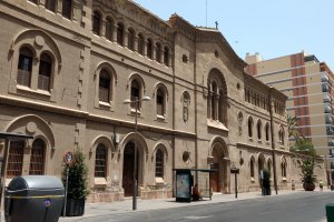 Fachada de la Compañía de María, en la Rambla Obispo Orberá de la capital.