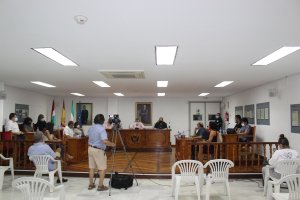 Pleno del Ayuntamiento de Pulpí, celebrado el pasado día 17 de septiembre.
