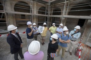 Visita al Hospital Provincial de los colectivos sociales
