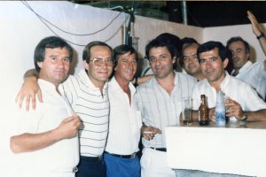 Las casetas se convirtieron en los motores de la Feria de Almería en los años ochenta.