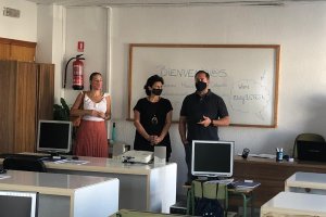 Inauguración del curso \'Formación para Emprender\' en la localidad.