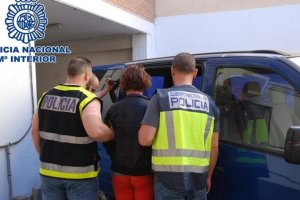 Imagen de archivo del traslado de la acusada.