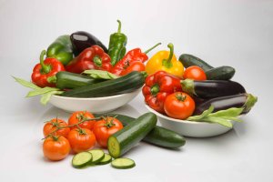 Frutas y hortalizas.