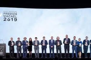 Imagen de la entrega de los Premios Macael 2019.