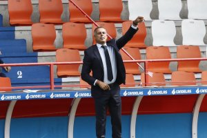 José Gomes en la banda del Anxo Carro.