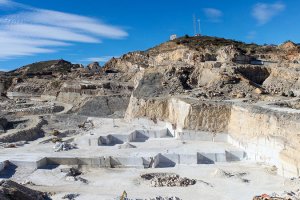 Canteras de mármol en Macael.