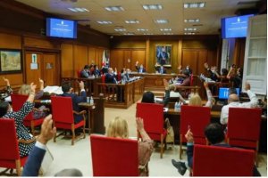 Pleno de la Diputación de Almería.