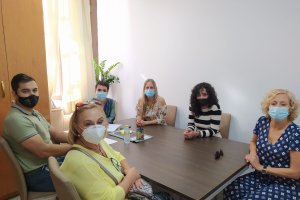 Reunión de las partes implicadas en el proyecto.