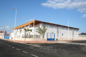 Pabellón de Pulpí donde se realizarán los test de Coronavirus.