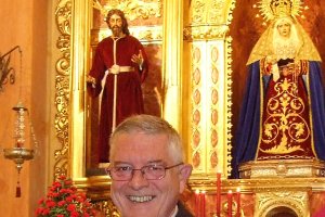 José Ramón Suárez Fernández durante el pregón que pronunció en el año 2012 al Prendimiento.